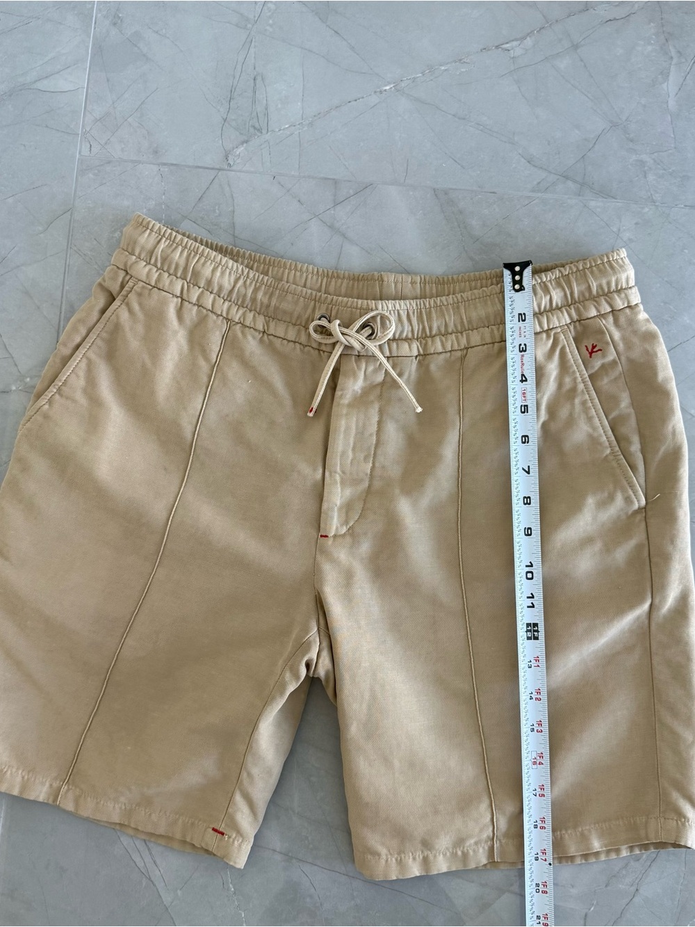 Isaia Drawstring Shorts - Picture 12 of 14